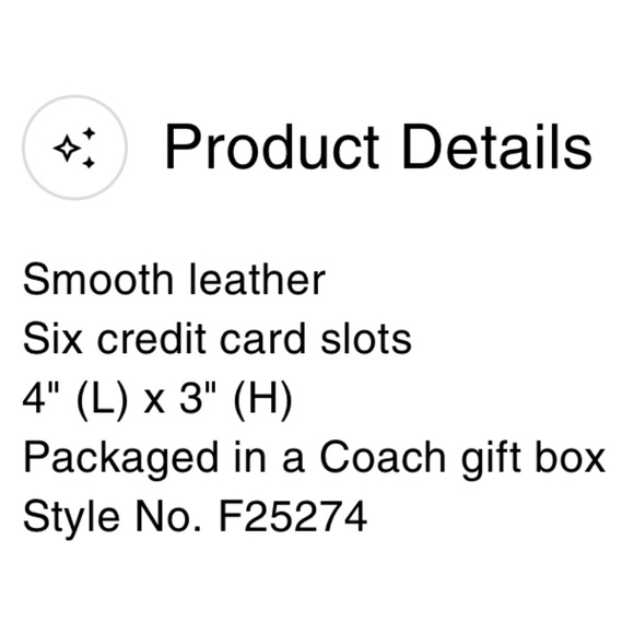 NWT Rare Coach $95msrp Charcoal Camo Card Holder - Picture 2 of 7